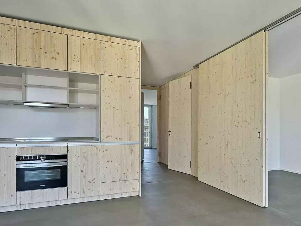 Wohnung mit flexibler Raumaufteilung