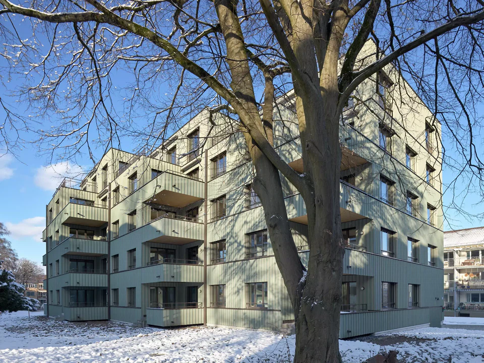 Aussenperspektive Süd-West Seite