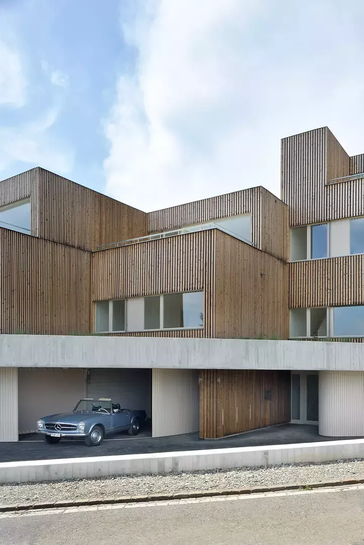 Garages et entrées individuelles