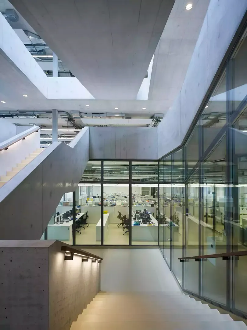 vue sur les laboratoires