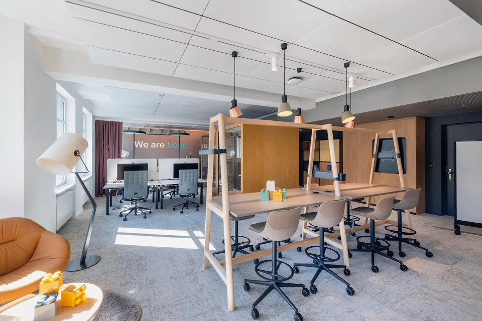 Accenture Campus Zurich, Pelikanstrasse - Arbeitsbereich