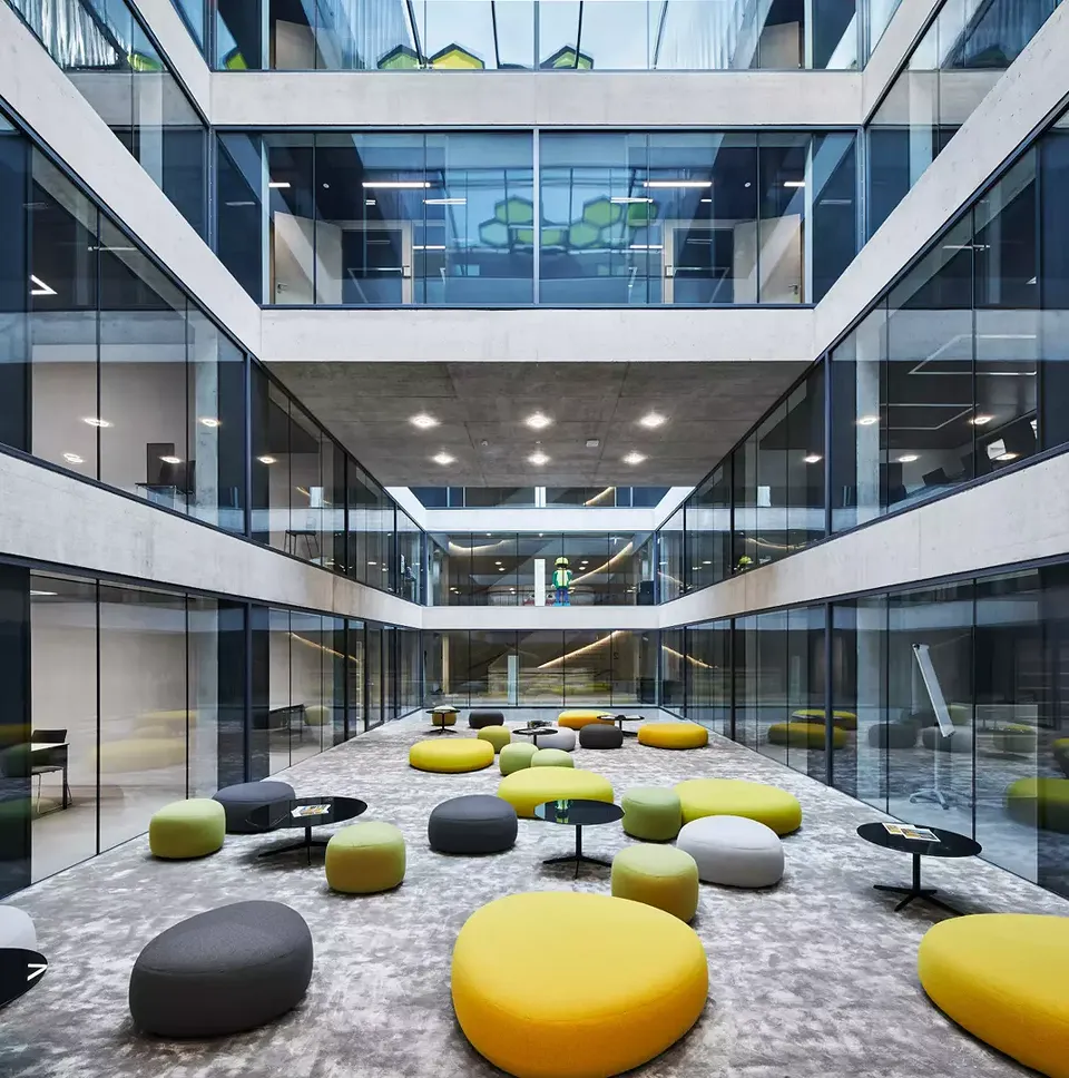 Das zentrale Atrium