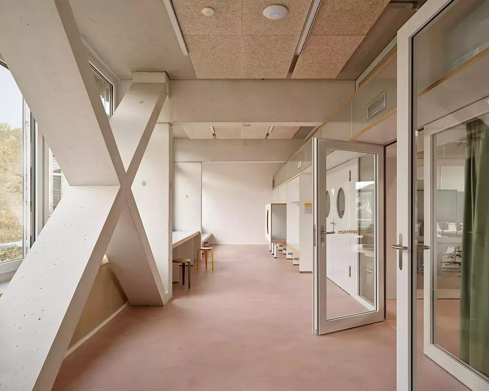Garderobe und Erschliessung
