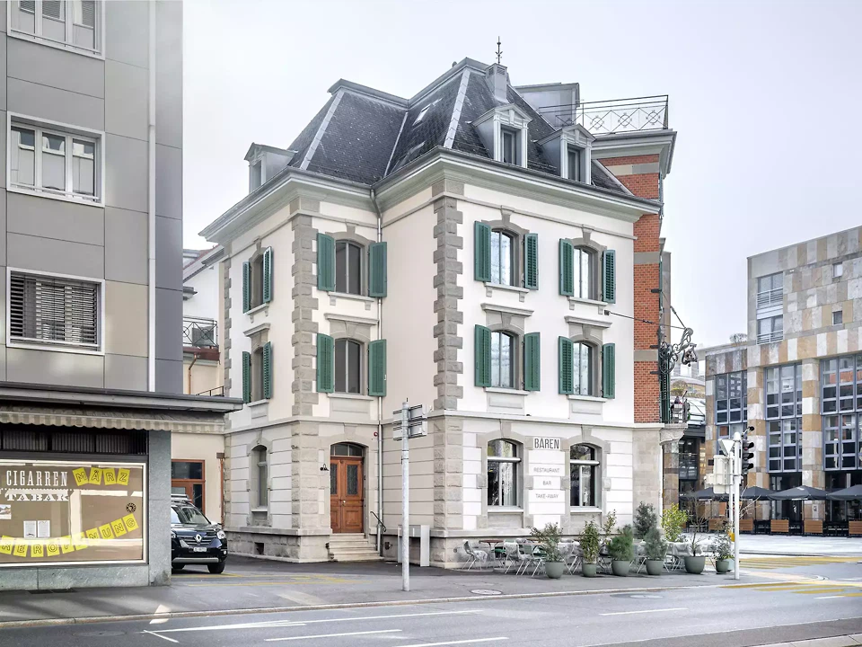 Gasthaus Bären, Zug - Fassade West