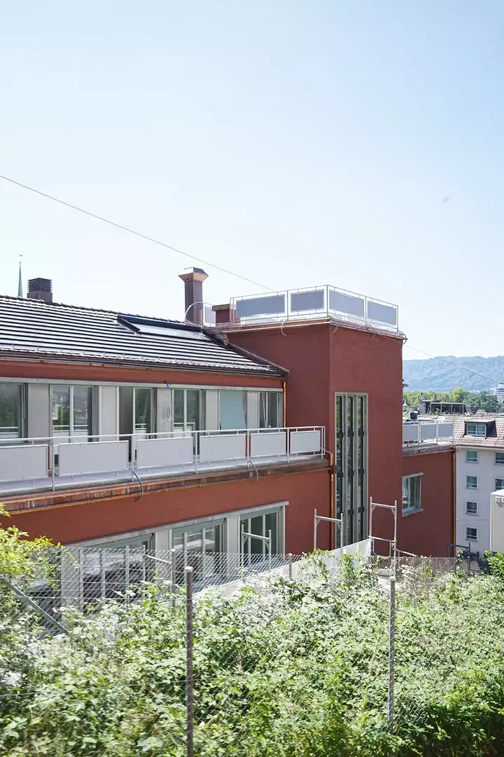 Nordfassade zu Polybahn