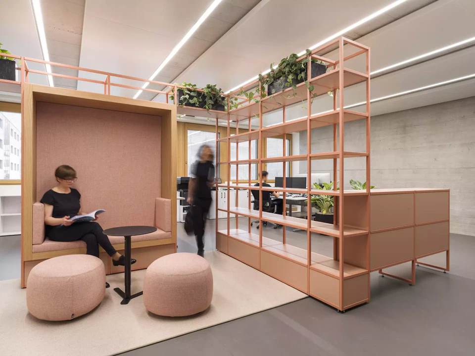 Sekretariat: Empfangsbereich