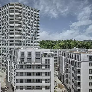 Tour sur le quartier Glasi