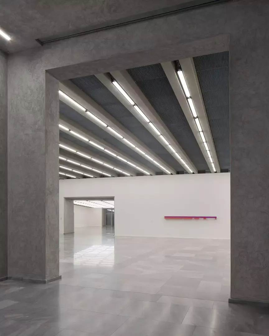 Blick in Ausstellungsräume UG