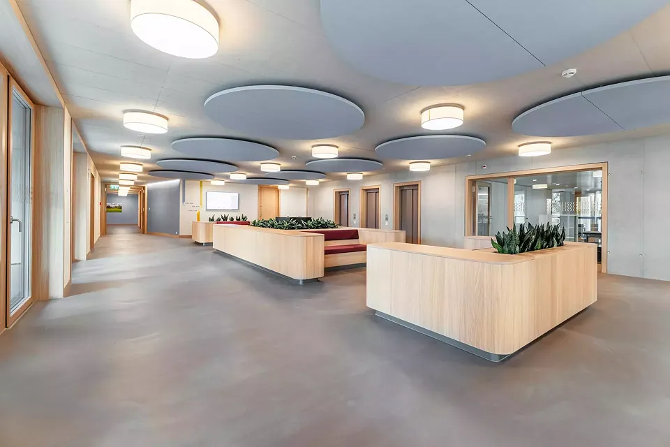 Innenraum Obergeschoss Zentralbau
