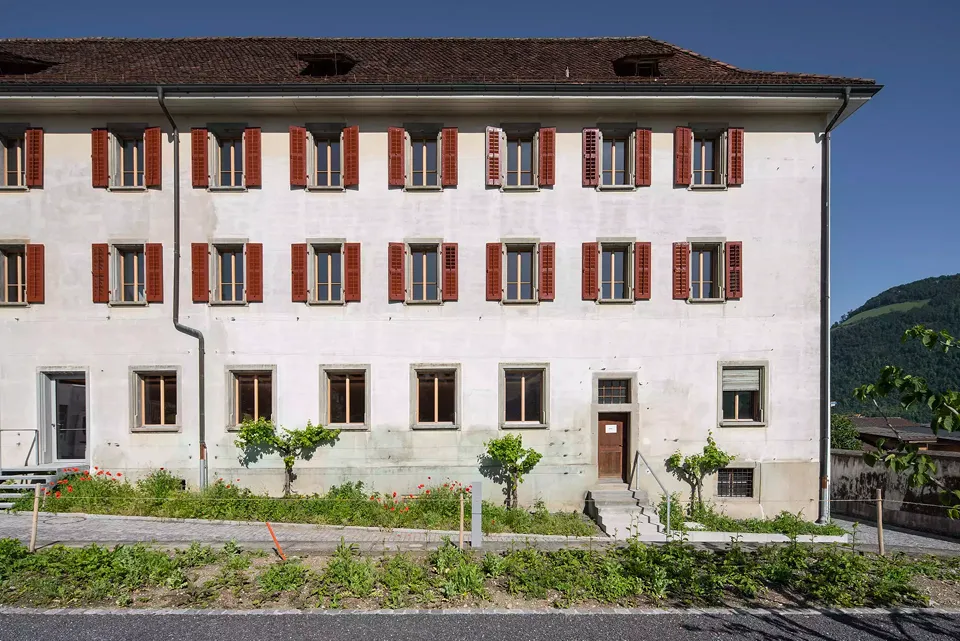 Fassadensanierung, Erhalt der Patina