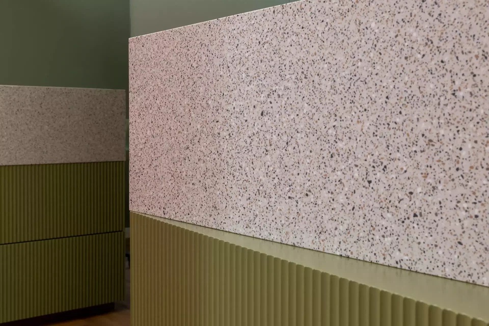 EmpfangKontrsuktions- und Materialdetail