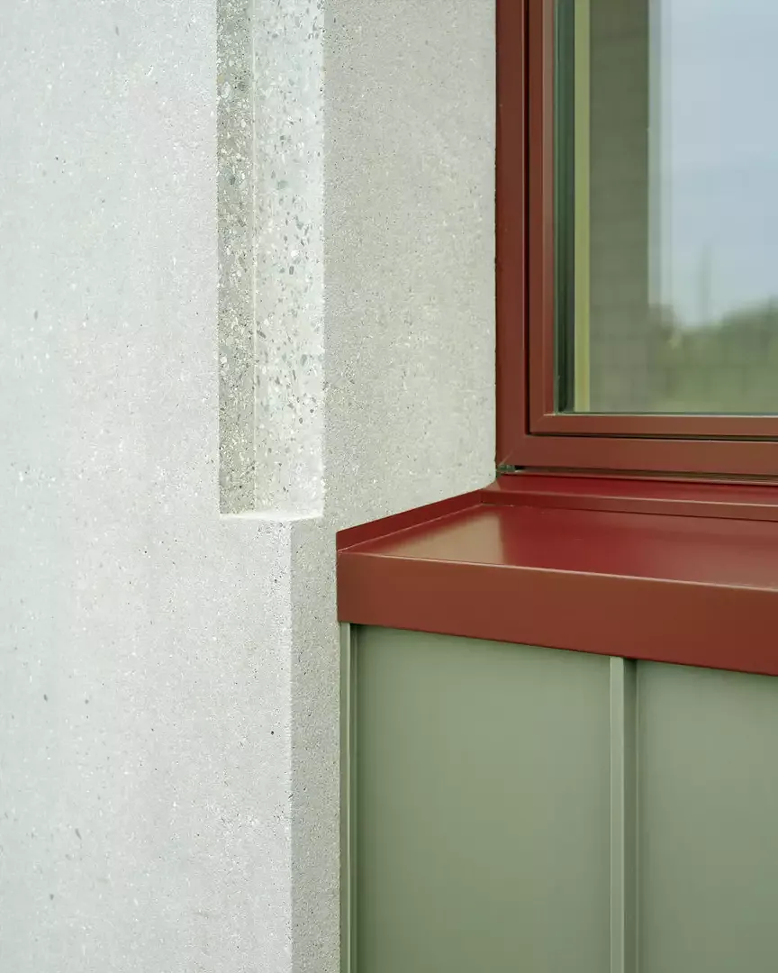 Detail Südfassade