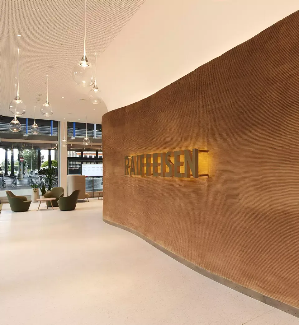 Banque Raiffeisen Rive Gauche - intérieur