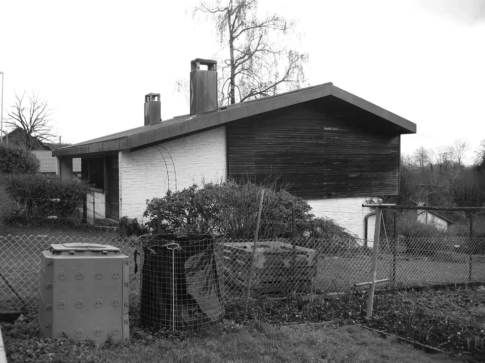 Façade Ouest avant travaux