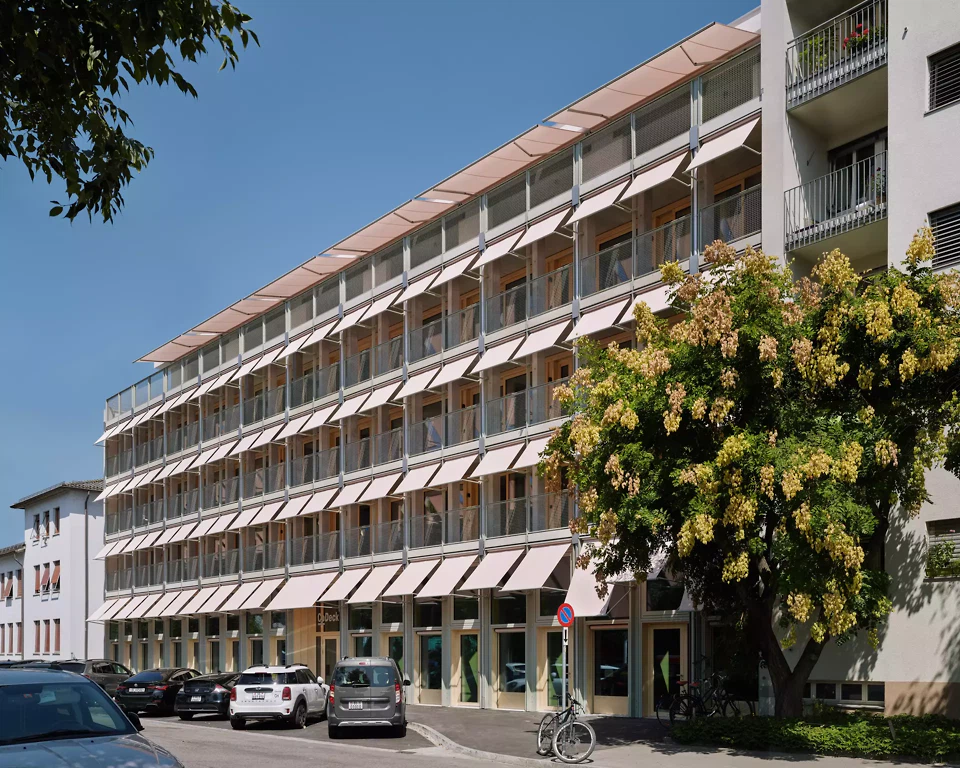 Blick von der Hochbergerstrasse