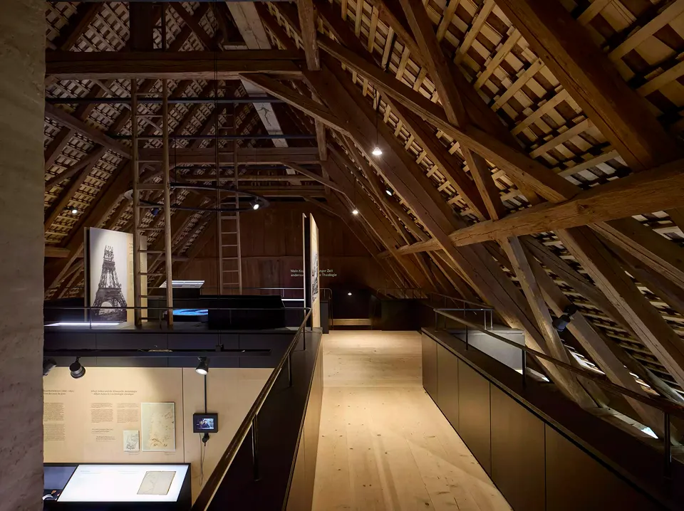 Dauerausstellung im Dachraum