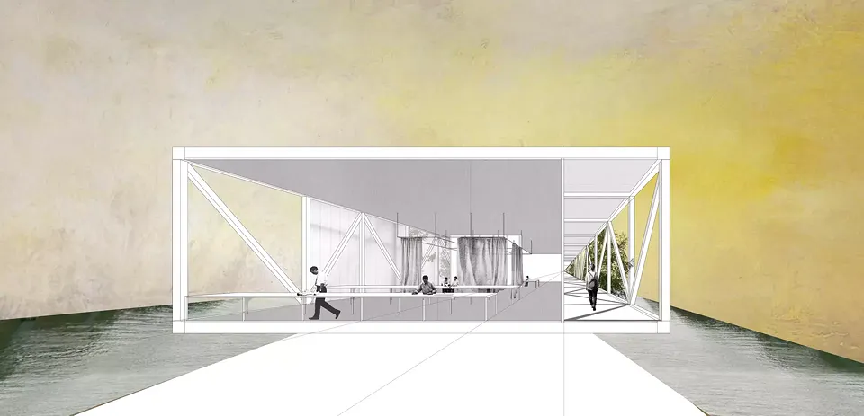 Intérieur ateliers d'artistes_ile aux cygnes
