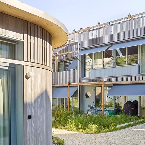 Wohnhof Colmarerstrasse, Basel | Foto: Weisswert