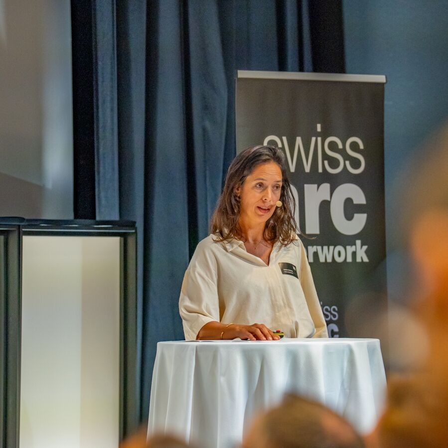 Katrien Vertenten vom Büro Nomos Architectes | Foto: Pedro Gutierrez Fernández Katrien Vertenten vom Büro Nomos Architectes | Foto: Pedro Gutierrez Fernández