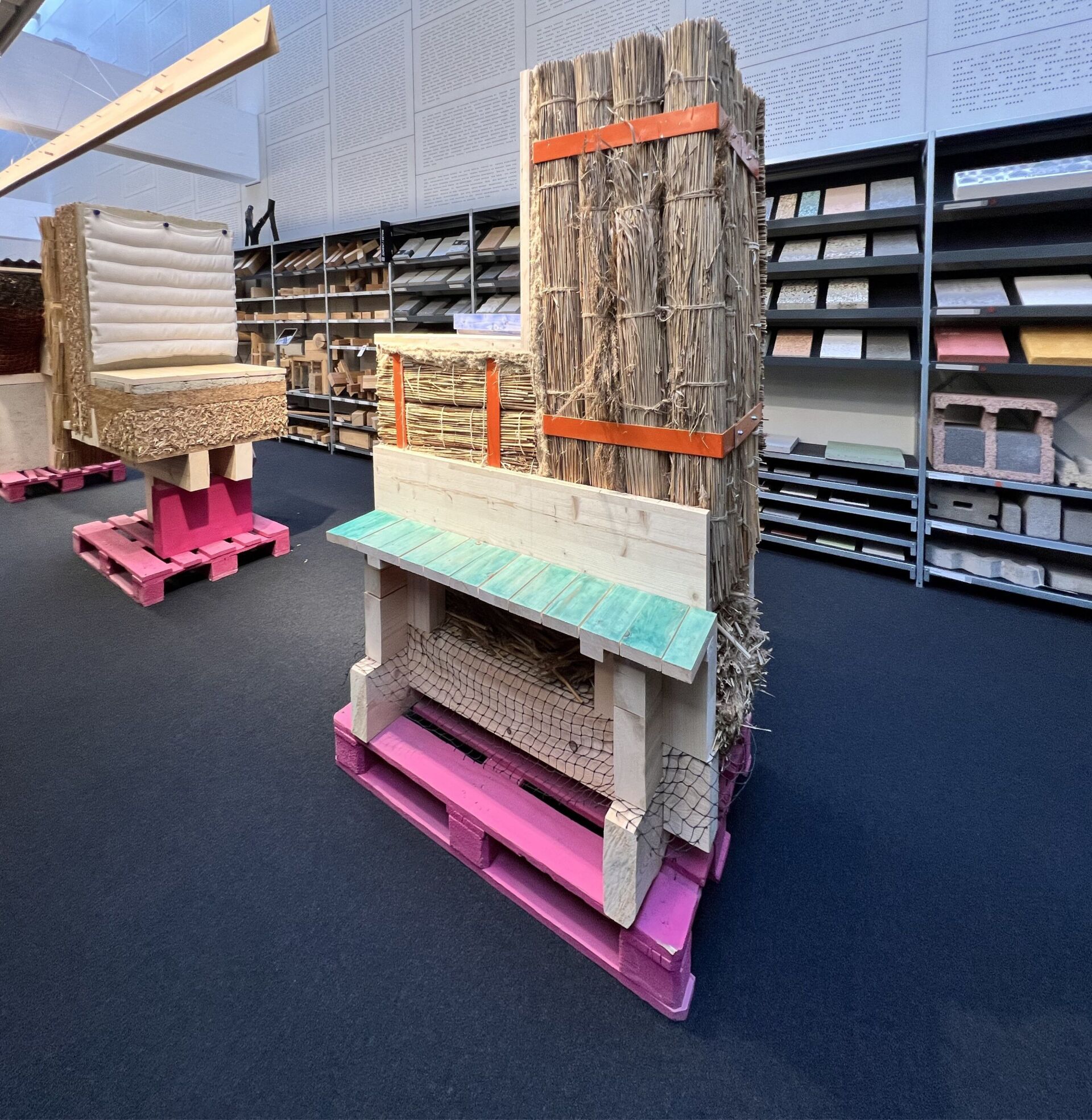 Ausstellung von Studio Material Cultures und ETH Material Hub | Foto: Nina Farhumand Ausstellung von Studio Material Cultures und ETH Material Hub | Foto: Nina Farhumand