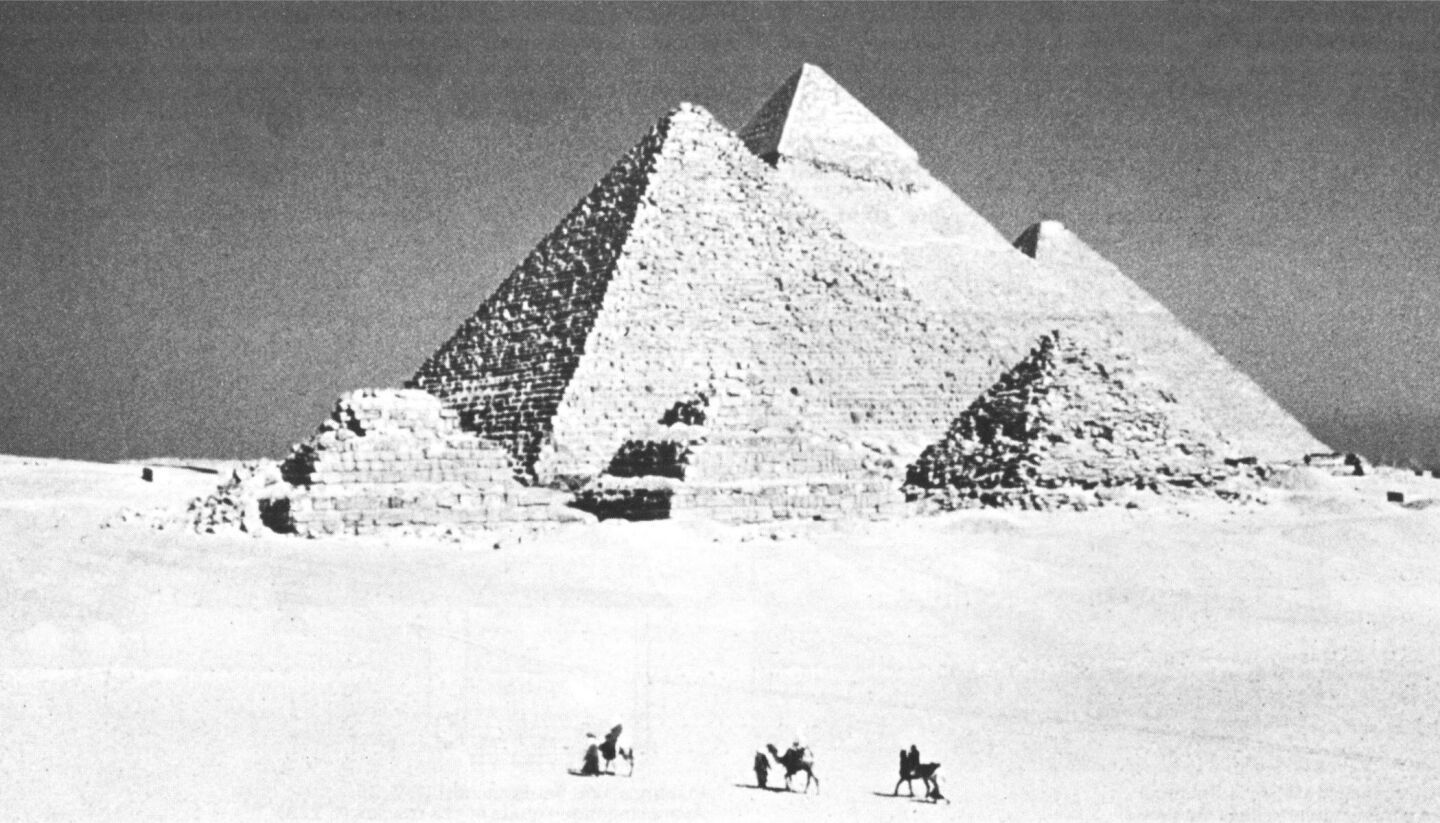 L'histoire des styles architecuraux: L'architecture en Egypte