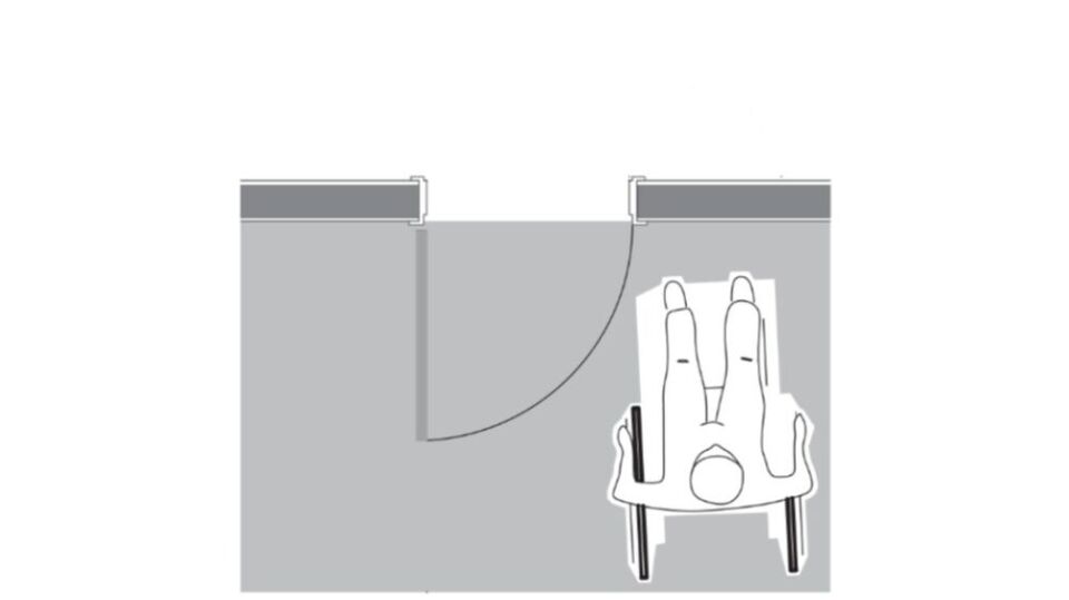 Hindernisfreies Bauen für Rollstuhlfahrer: Gebäudeeingang, Türen und Fenster