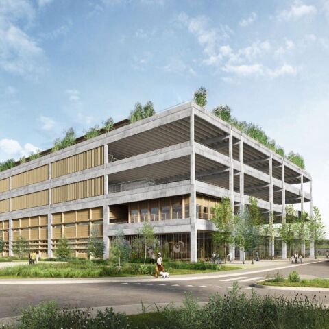 Bauarbeiten für Neubau der Busgarage Rank in Basel starten