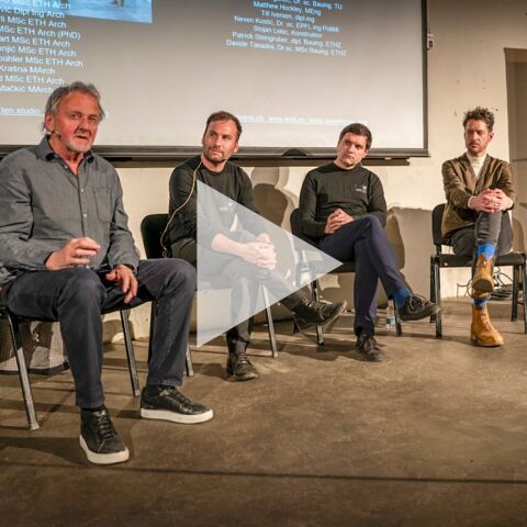 Les intervenants de l’Arc Afterwork à Zurich ont plaidé en faveur des constructions hybrides