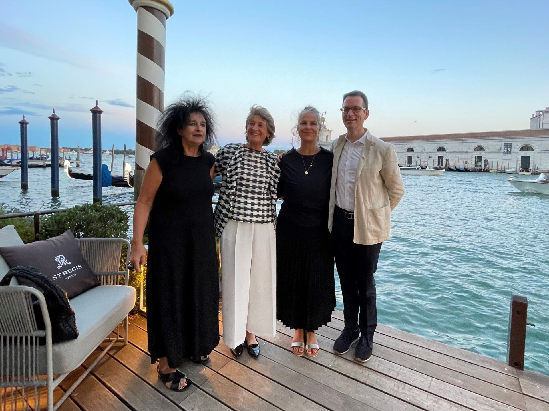 Odile Decq, Ursula Schwitalla, Christiane Fath und Dirk Boll (Foto © Diversity in Architecture e.V.) 42g425g245g