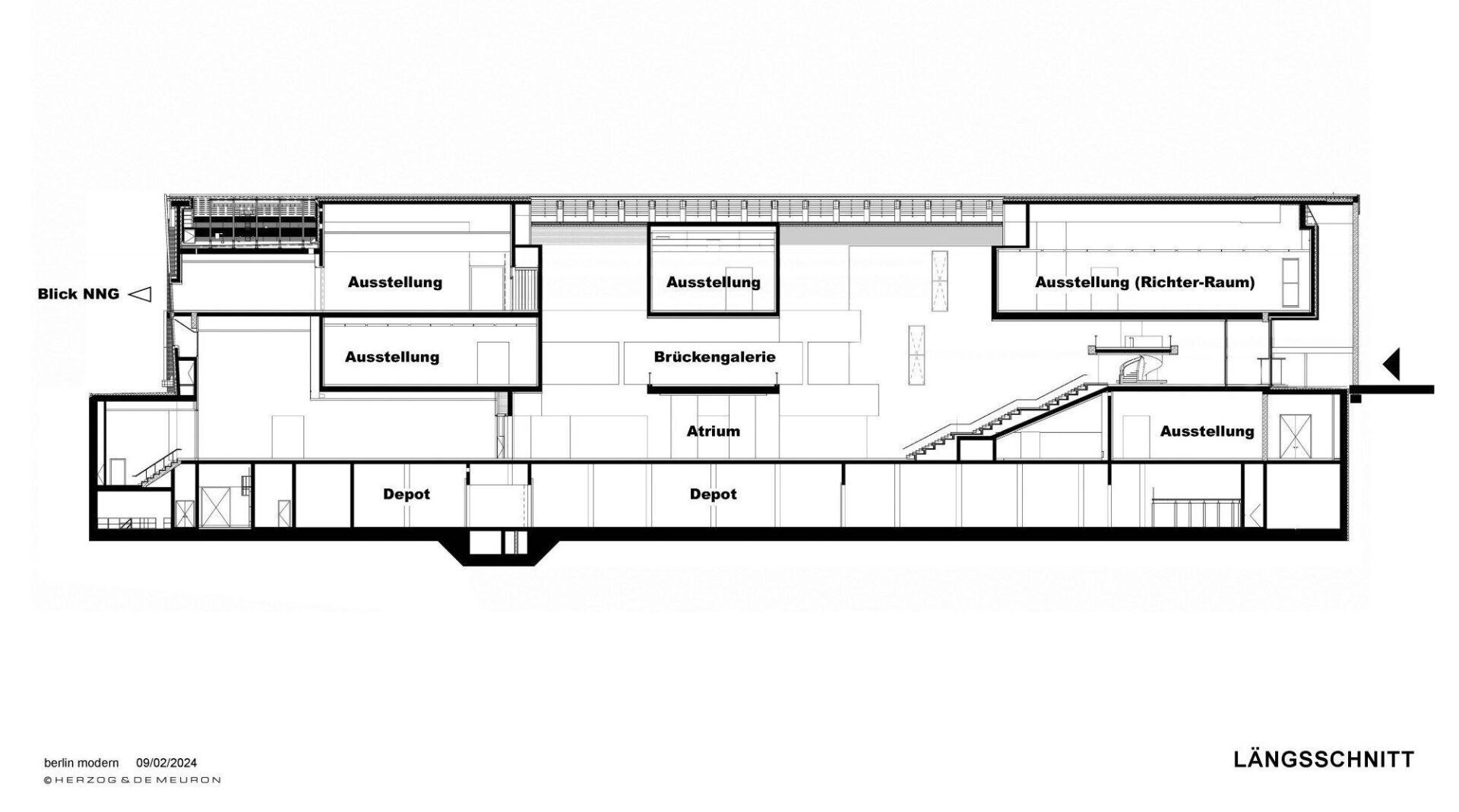 Längsschnitt durch Berlin Modern Längsschnitt durch Berlin Modern