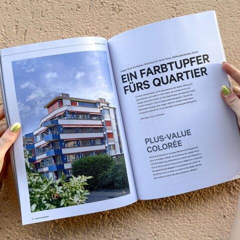 La maison de retraite de Loeliger Strub amène de la couleur dans le quartier