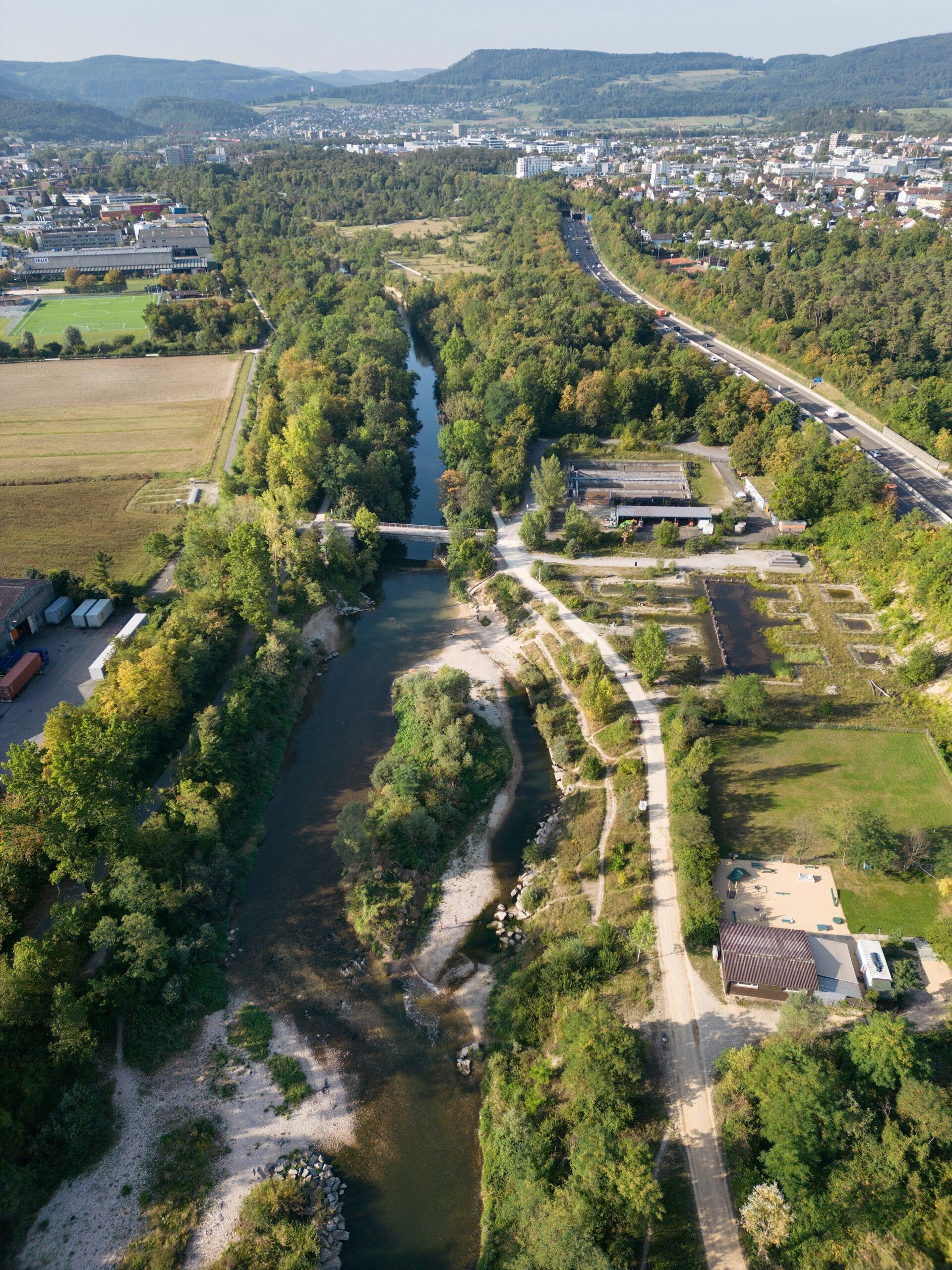 Birspark se compose de plusieurs nouvelles oasis paysagères |© Foto: Gaëtan Bally/ Keystone/ Schweizer Heimatschutz Birspark se compose de plusieurs nouvelles oasis paysagères |© Foto: Gaëtan Bally/ Keystone/ Schweizer Heimatschutz