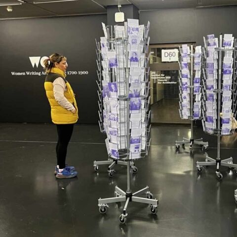 Eindrücke von der Ausstellung «Women Writing Architecture 1700–1900»