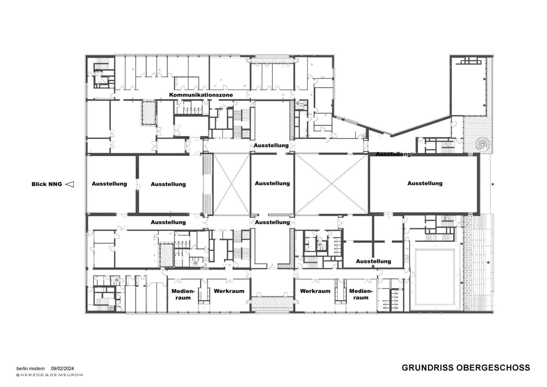 Grundriss des Obergeschosses Grundriss des Obergeschosses
