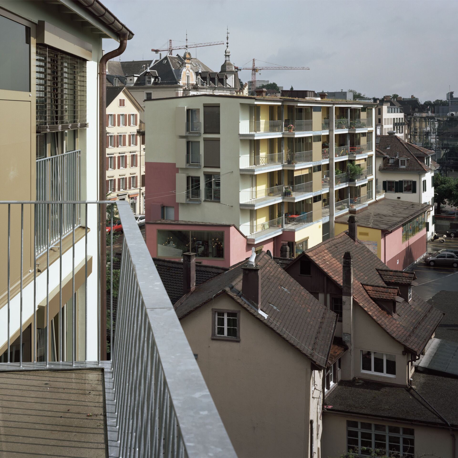 Wohnhäuser Rigiplatz, Zürich, 2010 | Foto: Walter Mair David Dickens