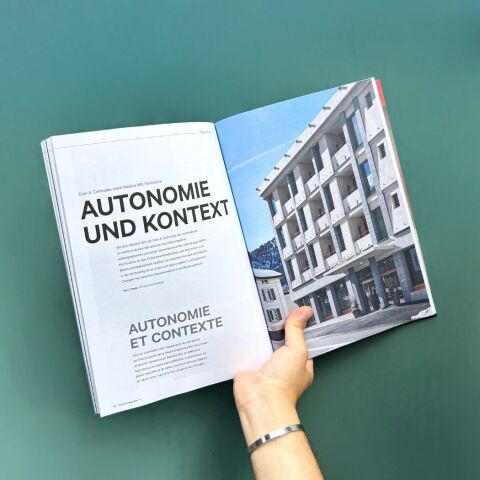 Autonomie und Kontext – Gion A. Caminadas Hotel Maistra 160 in Pontresina