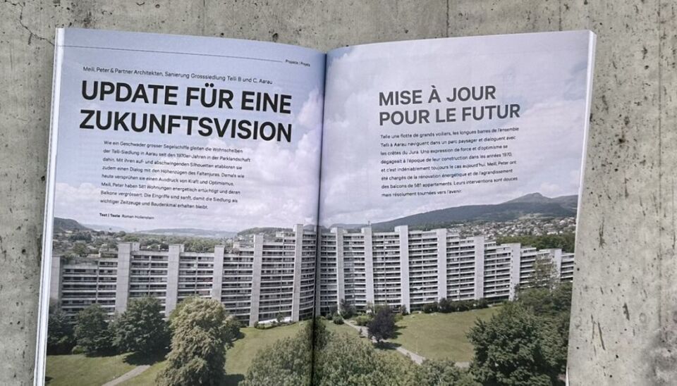 Mise à jour pour le futur – Meili, Peter ont rénové le grand lotissement Telli