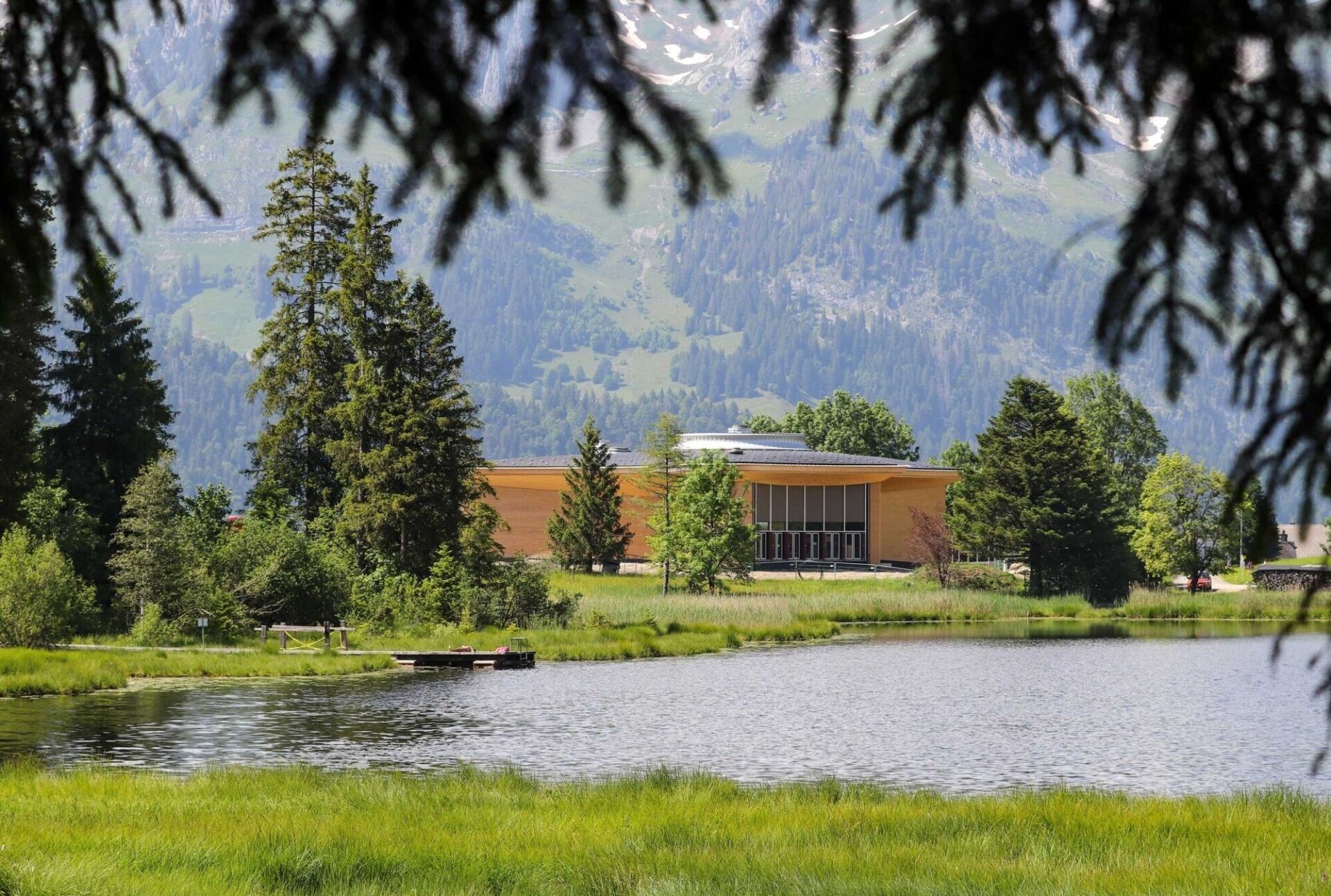 Der 23,3 Millionen Franken teure Bau soll als begehbares Instrument ein bedeutender Ort für Musik und Kultur werden. | Foto: © Ralph Brühwiler Der 23,3 Millionen Franken teure Bau soll als begehbares Instrument ein bedeutender Ort für Musik und Kultur werden. | Foto: © Ralph Brühwiler