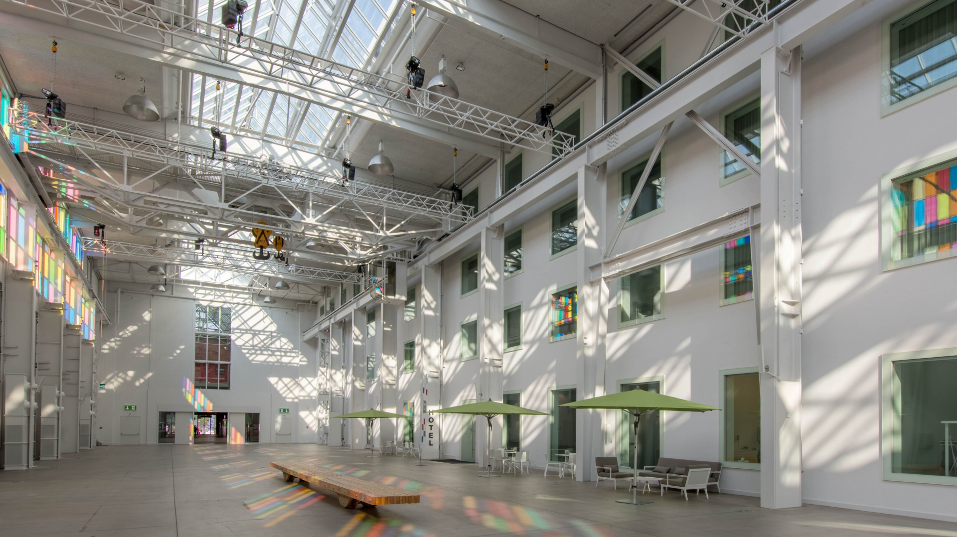 Zum zweiten Mal werden die umgenutzten Produktionshallen der BBC/ABB der stimmungsvolle Rahmen für die Arc Award Night sein. © Trafo Baden Zum zweiten Mal werden die umgenutzten Produktionshallen der BBC/ABB der stimmungsvolle Rahmen für die Arc Award Night sein. © Trafo Baden