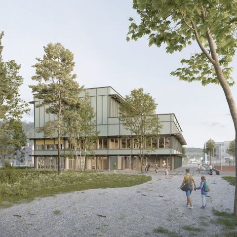 Huckepack – Schule in Winterthur wird eine Sporthalle stemmen