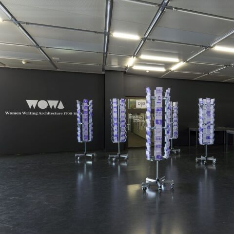Impressions de l'exposition «Women Writing Architecture 1700–1900»