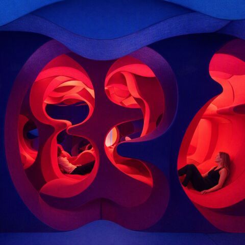 Verner Panton – Forme, couleur, espace dans le showroom Vitra