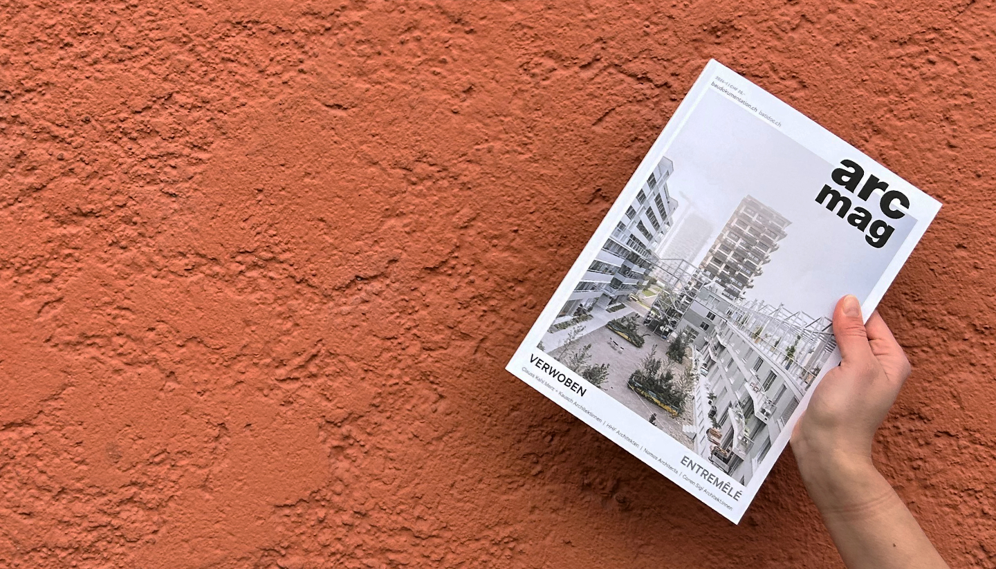 Le nouveau Arc Mag 2024–1 est consacré à l'entremêlement en architecture