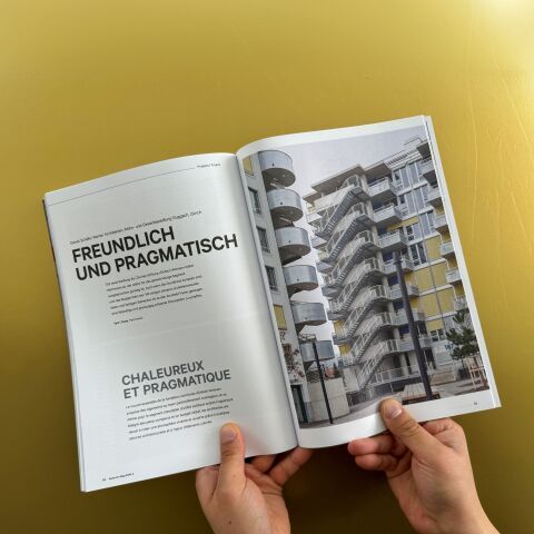 Chaleureux et pragmatique – Lotissment résidentiel et commercial Guggach