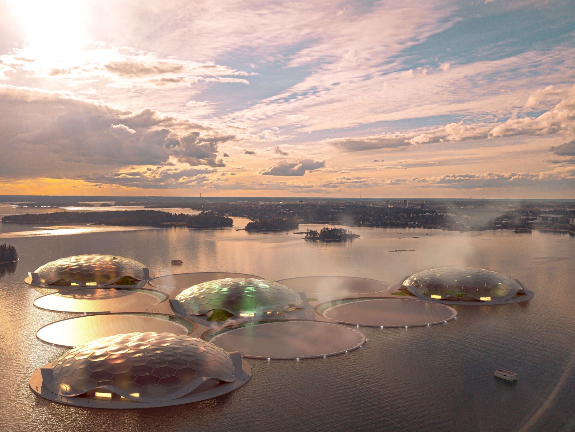 CRA – Carlo Ratti Associati, Helsinki Hot Heart, 2021 | © CRA – Carlo Ratti Associati CRA – Carlo Ratti Associati, Helsinki Hot Heart, 2021 | © CRA – Carlo Ratti Associati