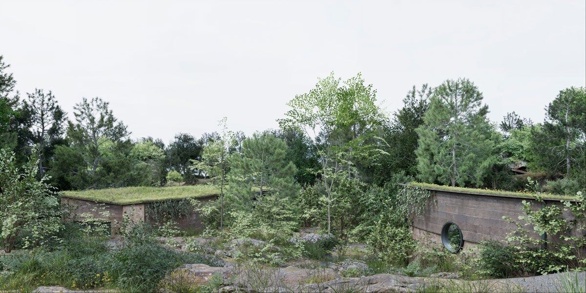 Bären-und-Fischkatzenanlage | Visualisierung: Zoo Basel Bären-und-Fischkatzenanlage | Visualisierung: Zoo Basel