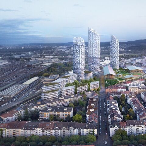Dreispitz Nord in Basel – Bebauungsplan liegt auf