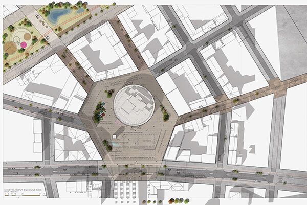 Plan: White Arkitekter,Ghilardi + Hellsten Arkitekter Plan: White Arkitekter,Ghilardi + Hellsten Arkitekter
