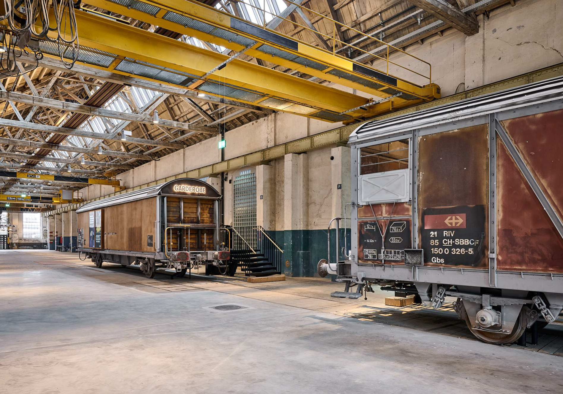 Die Markthalle bildet eine öffentliche Passage von der Zürcherstrasse zum Dialogplatz und fungiert im Alltag als Foyer für das Casino und künftig auch für ein Fitness und einen Food-Court. | Foto: Zeljko Gataric Die Markthalle bildet eine öffentliche Passage von der Zürcherstrasse zum Dialogplatz und fungiert im Alltag als Foyer für das Casino und künftig auch für ein Fitness und einen Food-Court. | Foto: Zeljko Gataric