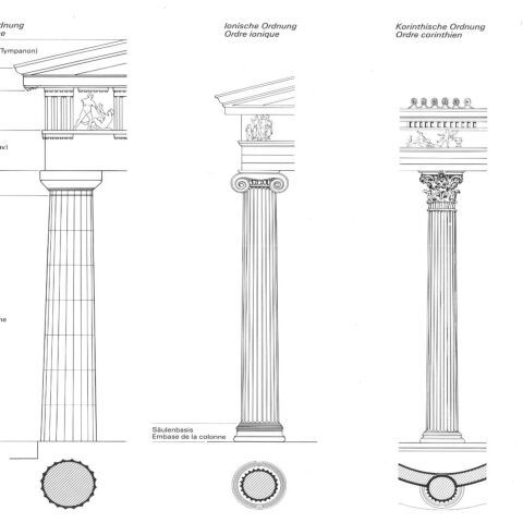 Baukunst in Griechenland: Die Tempel und die klassischen Ordnungen
